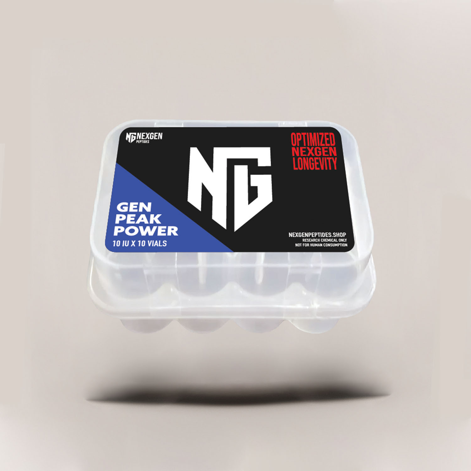 Peak Power 100IU growth hormone research vial - NexGen Peptides