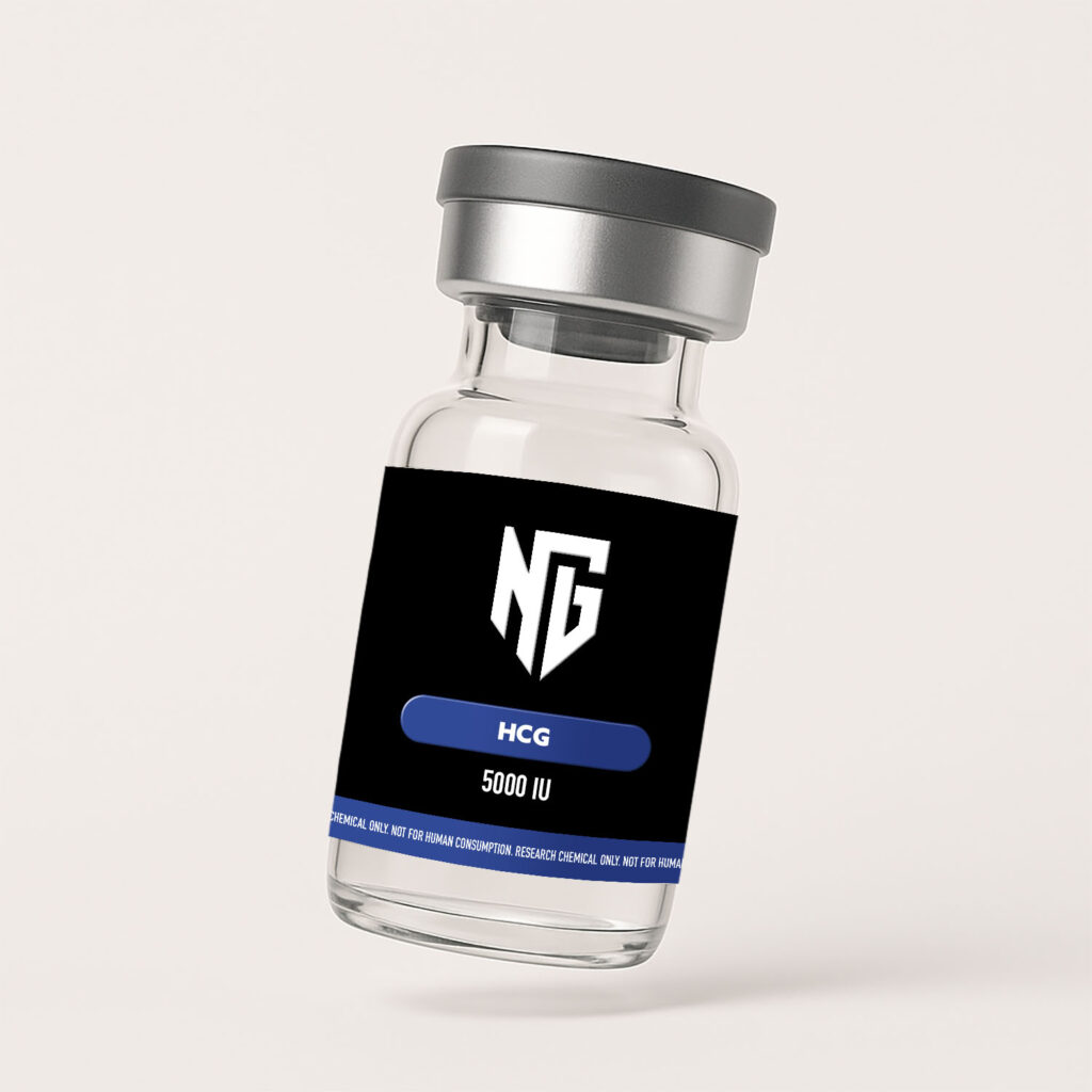 HCG 5000IU research hormone vial - NexGen Peptides